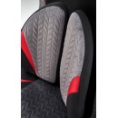 Кресло компьютерное HALMAR JENSEN черный/серый/красный